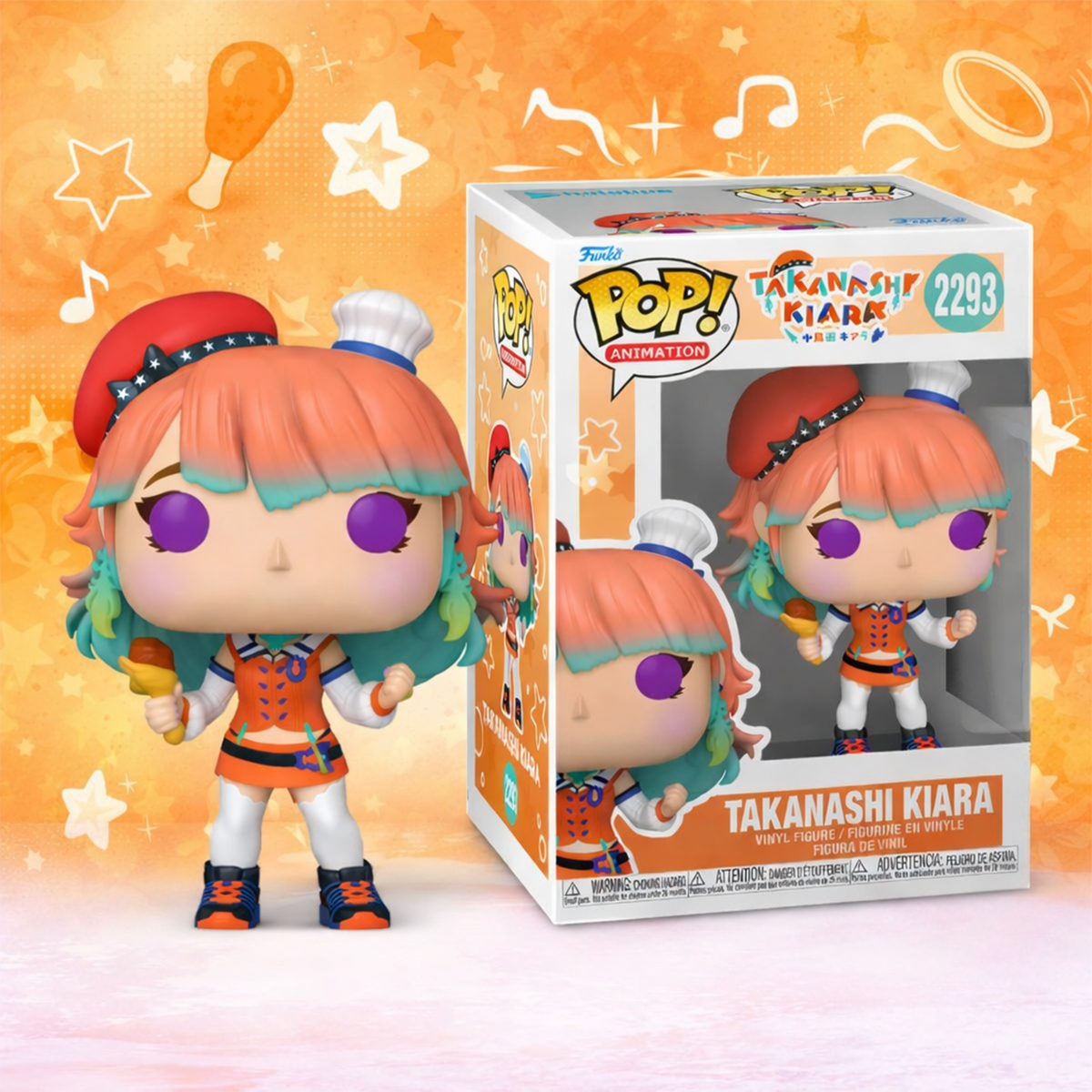 Ігрова фігурка Funko POP! серії "Hololive" - Таканаші Кіара — фото 3