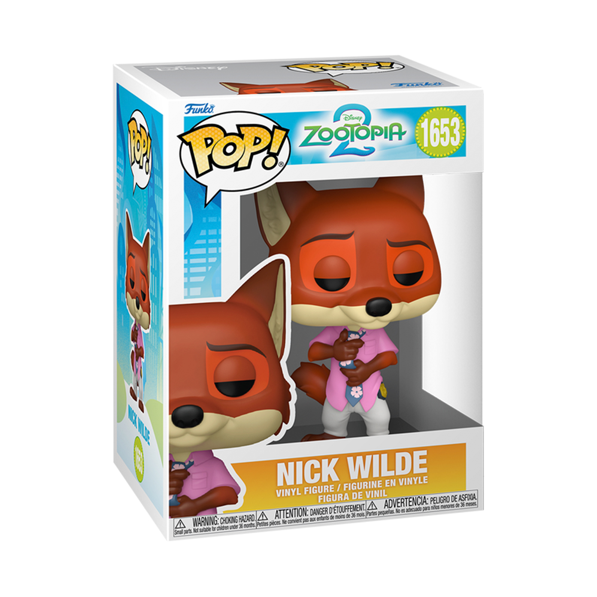 Ігрова фігурка Funko POP! серії "Зоотрополіс 2" - Нік