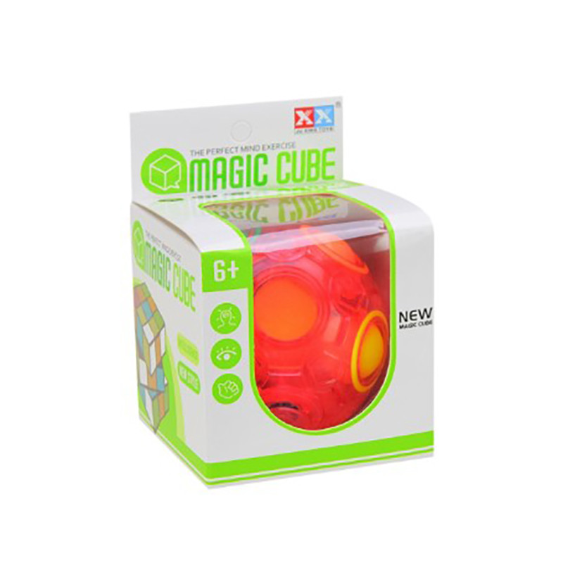 Детская головоломка шар "Magic Cube" 8608/8609/8610(Red) — фото 2