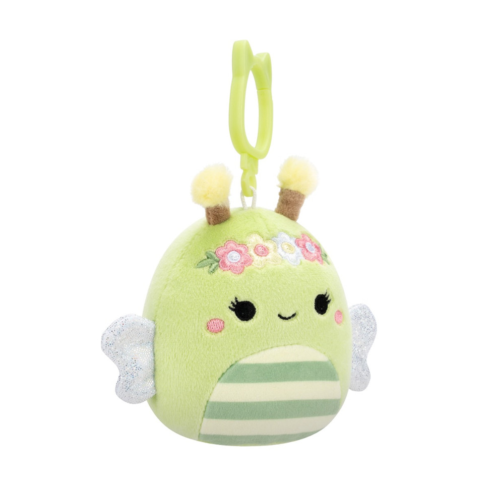 М'яка іграшка на кліпсі Бджілка Сібіл Squishmallows SQCP00460, 9 см — фото 3