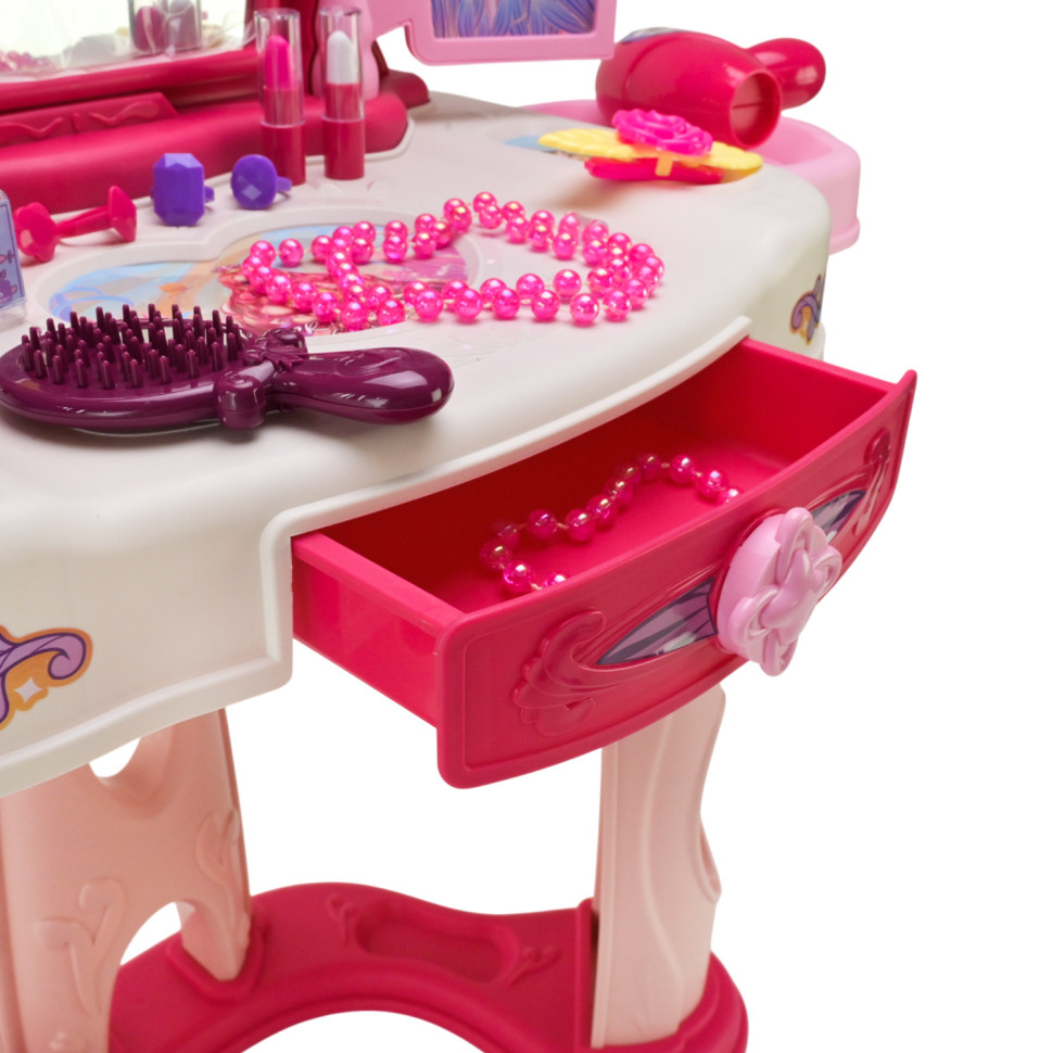Ігровий набір Трюмо Dressing Table 1195 з аксесуарами, світло, музика — фото 7
