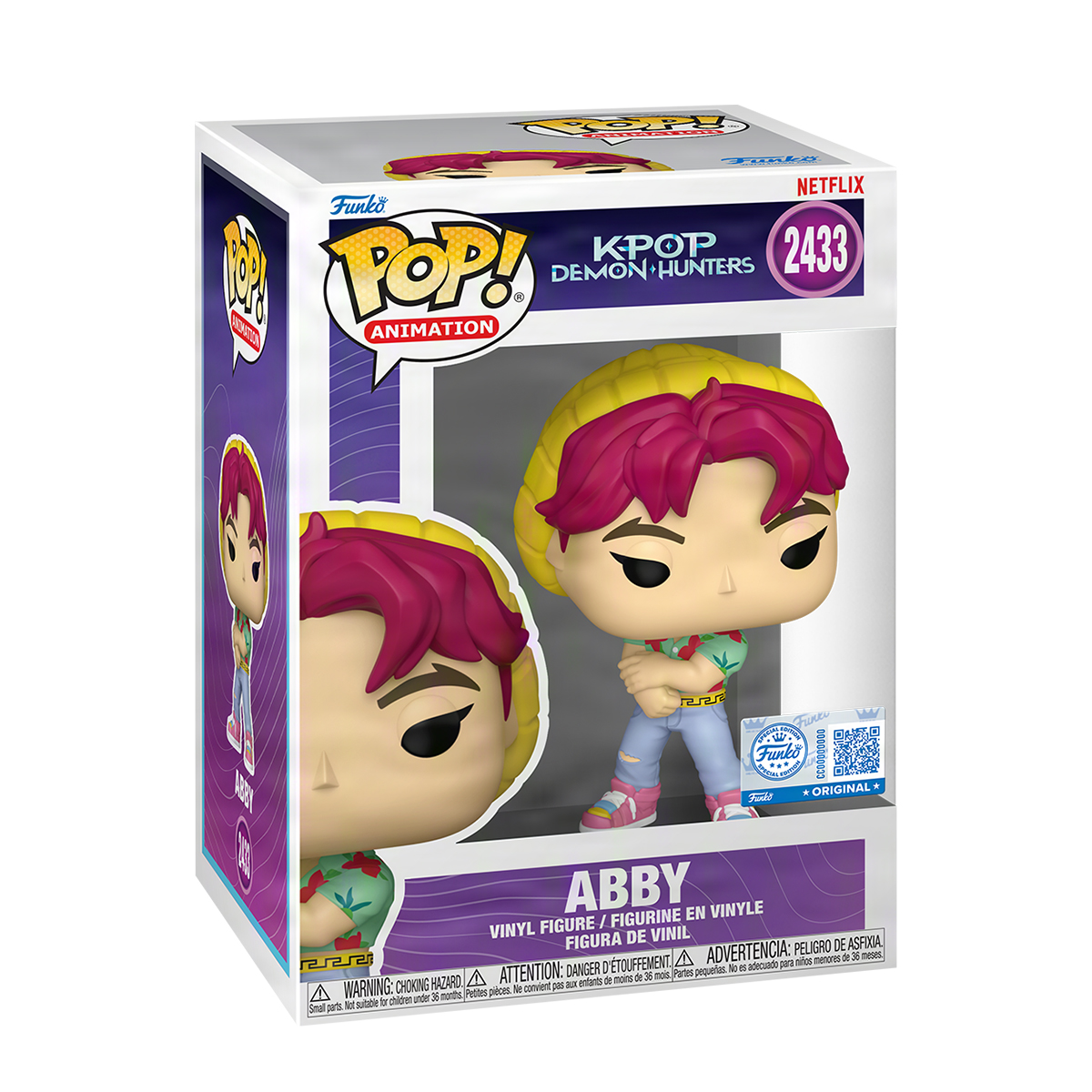 Ігрова фігурка Funko POP! серії "Кейпоп-мисливиці на демонів" S2 - Еббі