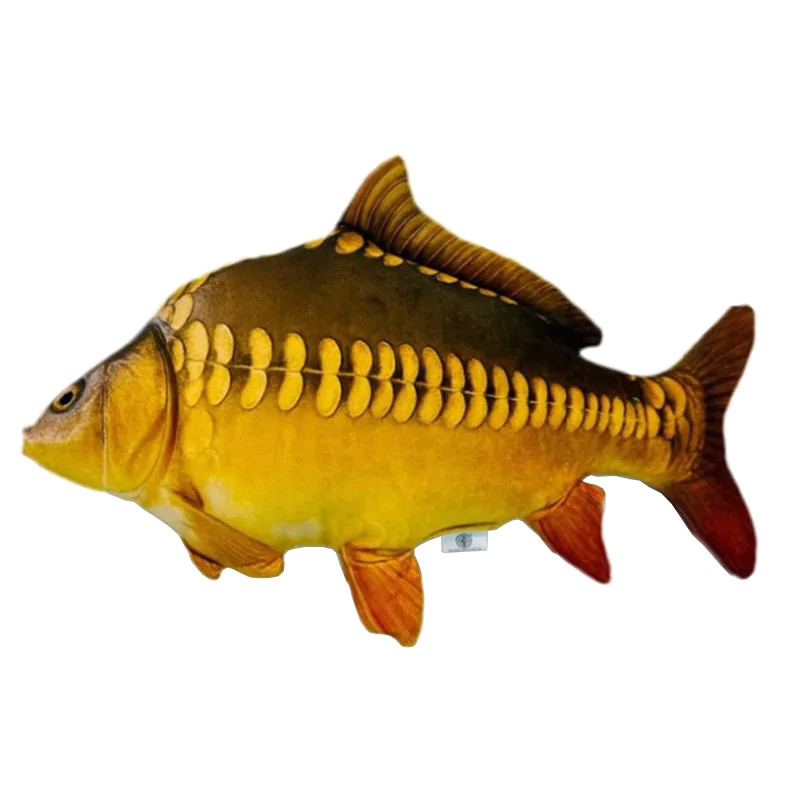 Дитяча м'яка іграшка "Дзеркальний короп" CARP-M, розмір 50 см