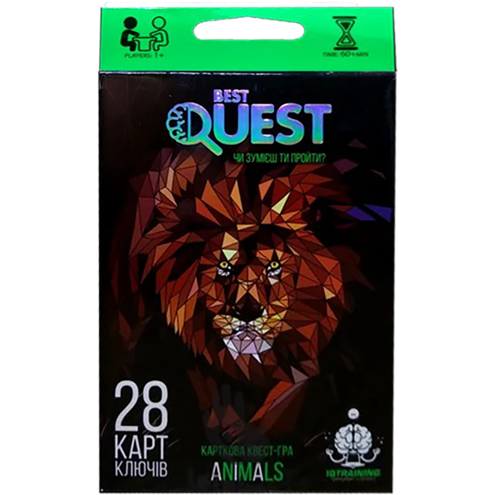 Карткова квест-гра "BEST QUEST" (укр.) BQ-01-01-04U BQ-01-02U
