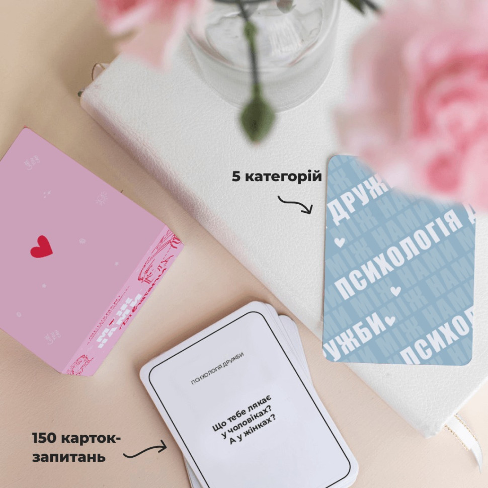 Гра настільна Між нами Дівчатками MemoGames 0010MG українською мовою — фото 8