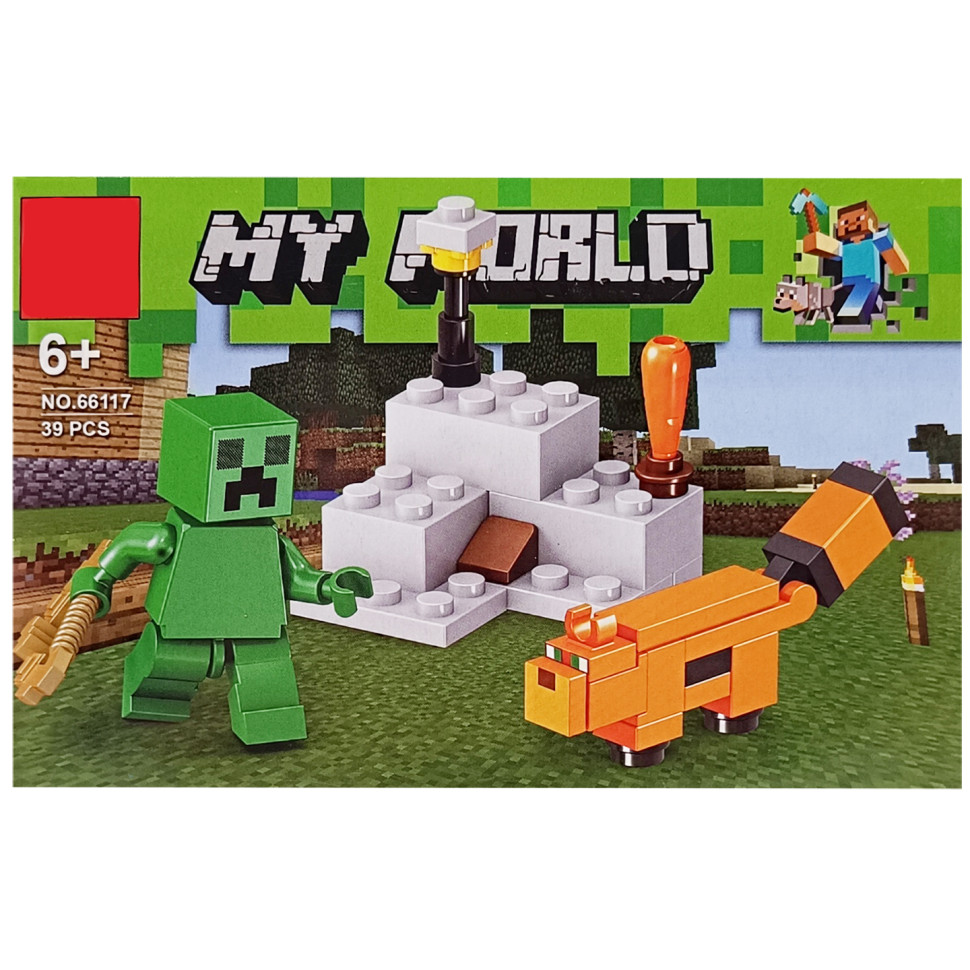 Конструктор дитячий "Minecraft" 66117-8, 40 деталей