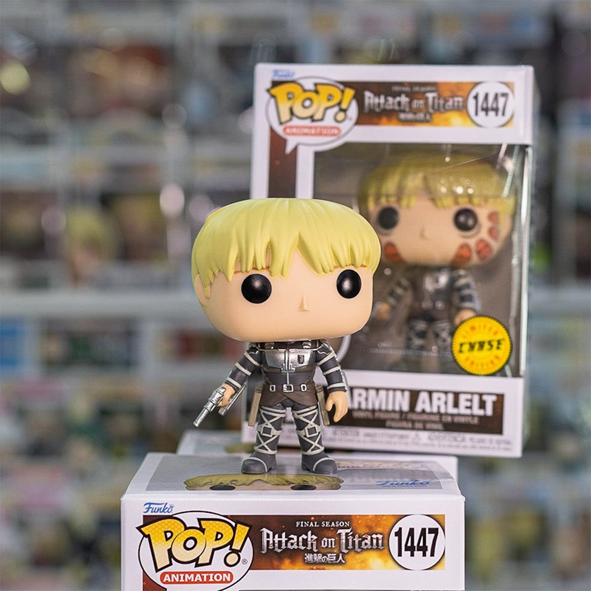 Ігрова фігурка Funko POP! серії "Атака титанів" - Армін Арлерт — фото 4
