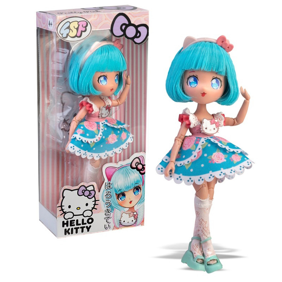 Дитяча лялька "Красуня Пінк" 4SF Manga Dolls HKTF0300 серії "Hello Kitty"