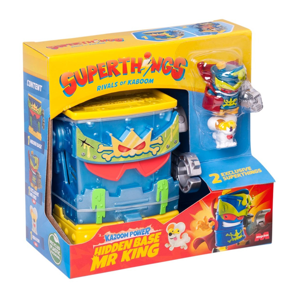 Детский игровой набор "Скрытая база мистера Кинга" SuperThings PSTSP112IN240 серии "Kazoom Power" — фото 2