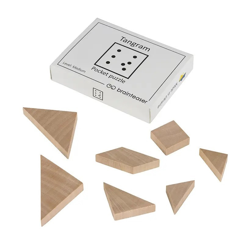 Набір дерев'яних головоломок "Wooden mini puzzle set" Заморочка 12en — фото 13