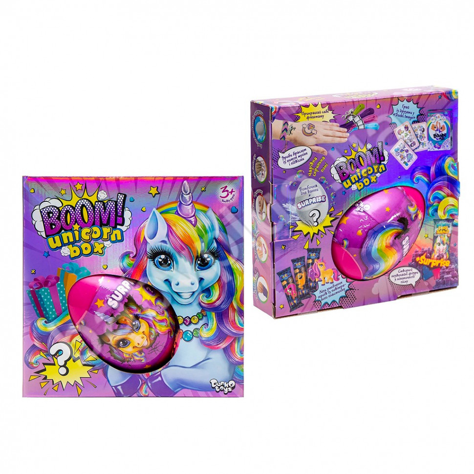 Набір креативної творчості "Boom! Unicorn Box" BUB-01-01U укр