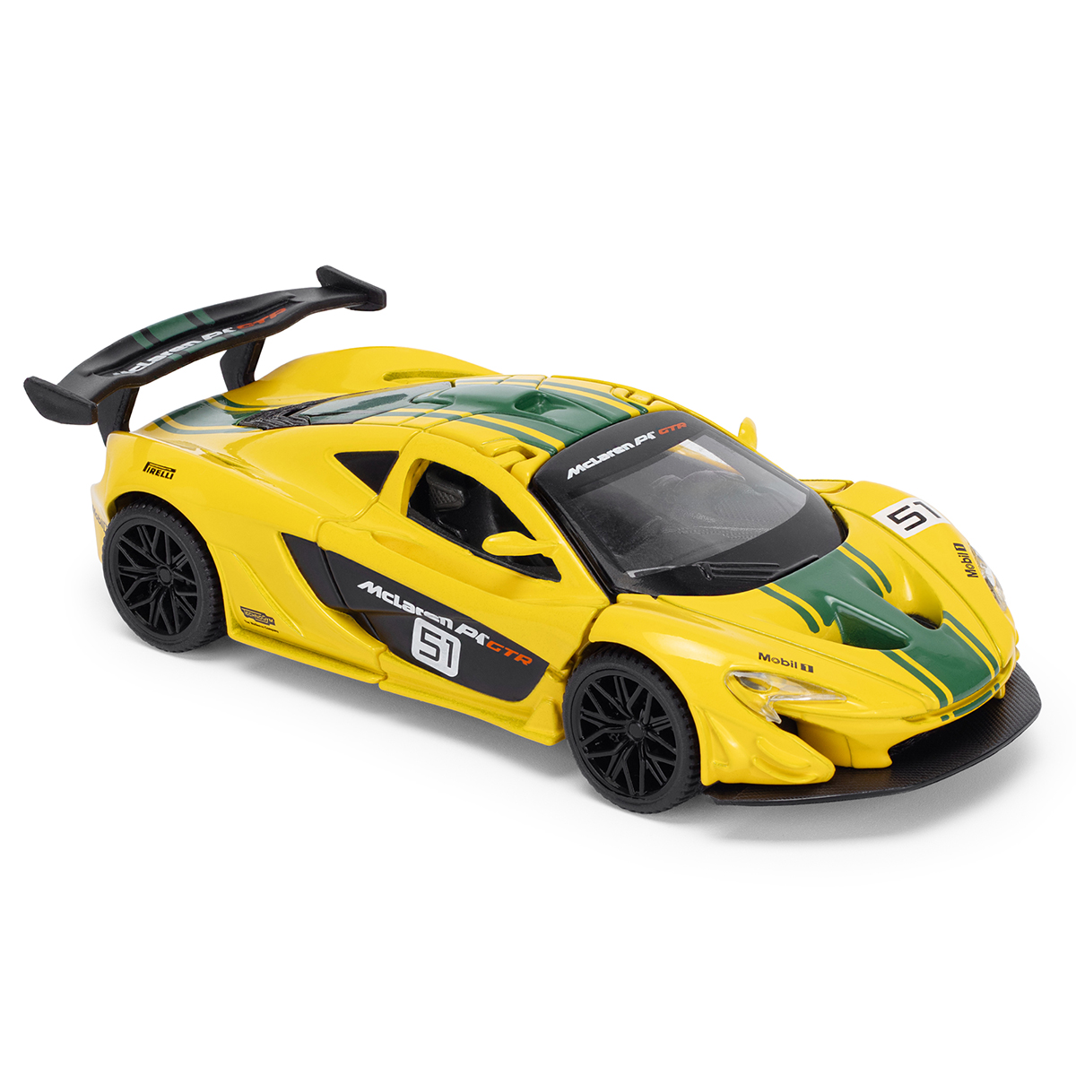 Автомодель - Mclaren P1 (жовтий, 1:24) — фото 8