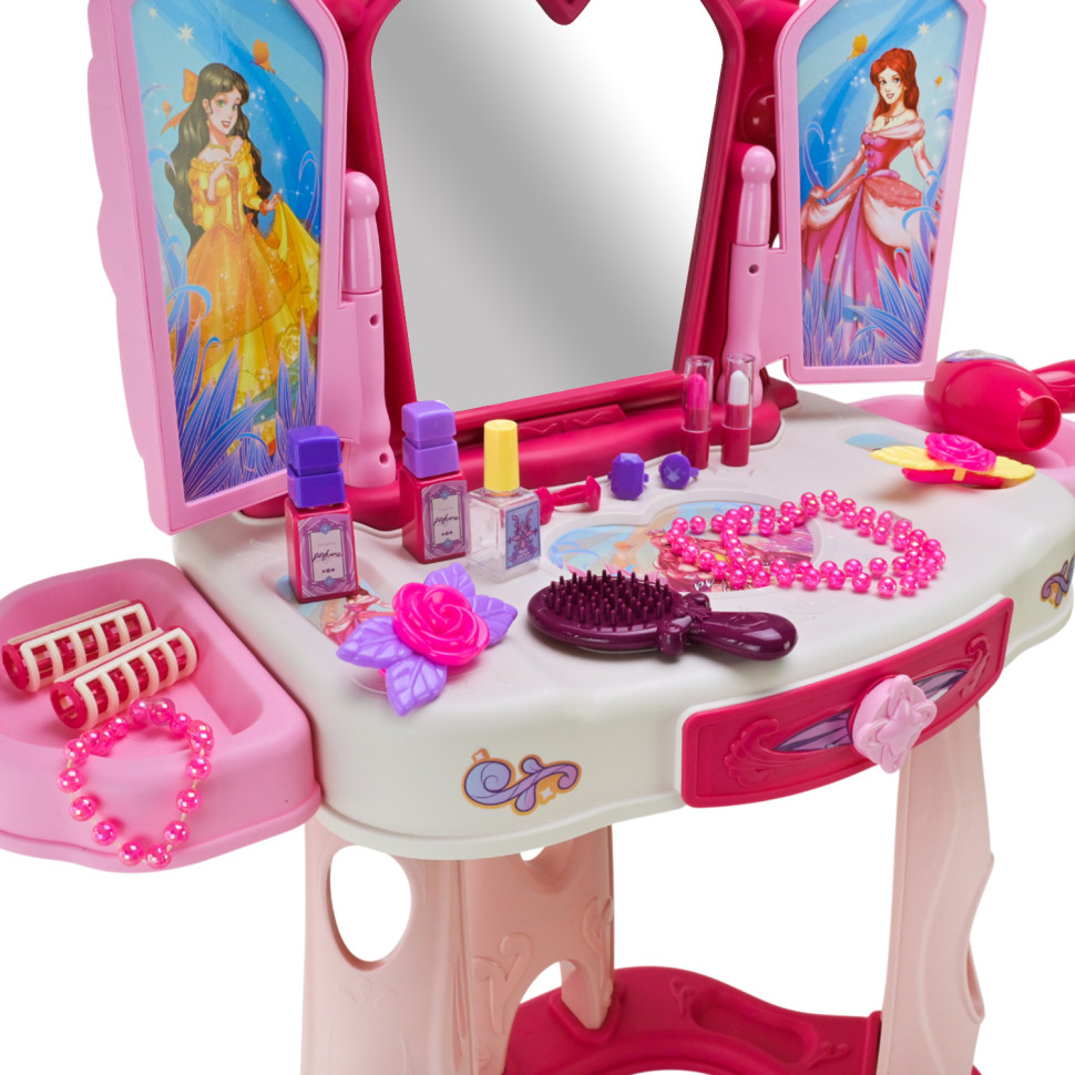 Ігровий набір Трюмо Dressing Table 1195 з аксесуарами, світло, музика — фото 5