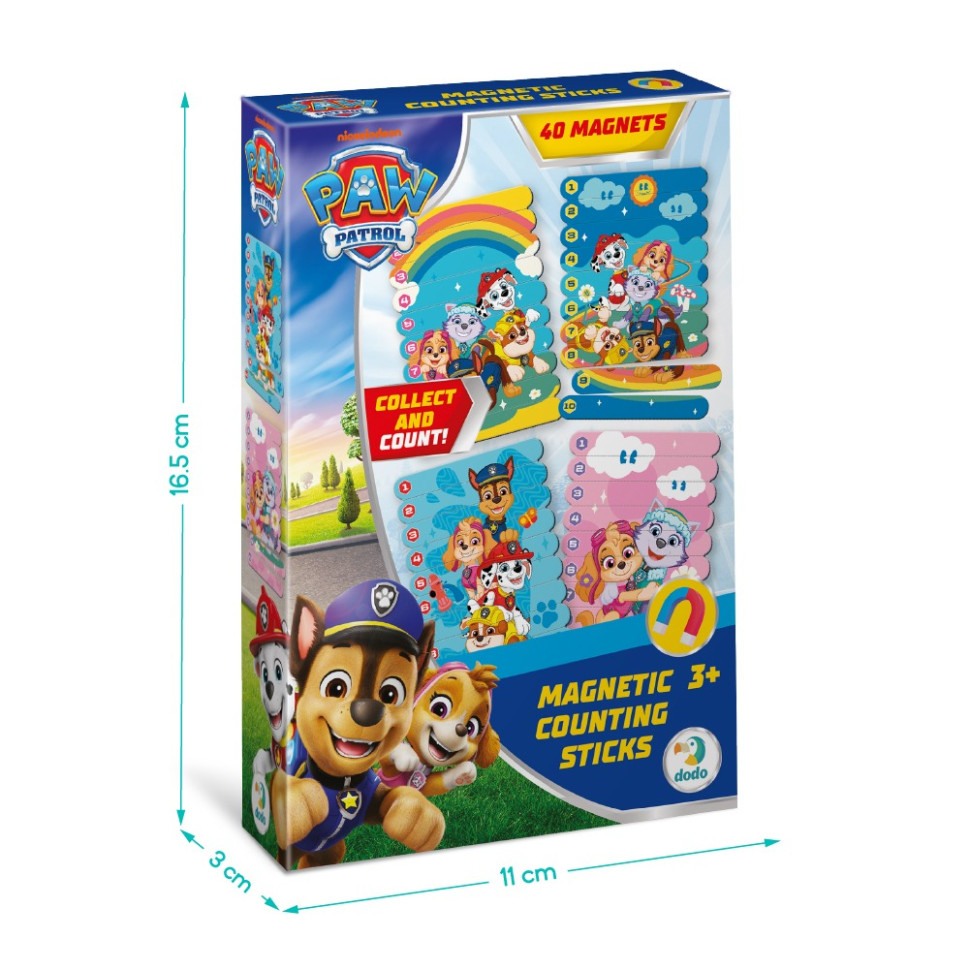 Магнитные палочки для счета "Paw Patrol: Дружба растет" 200653, 40 магнитных элементов — фото 9