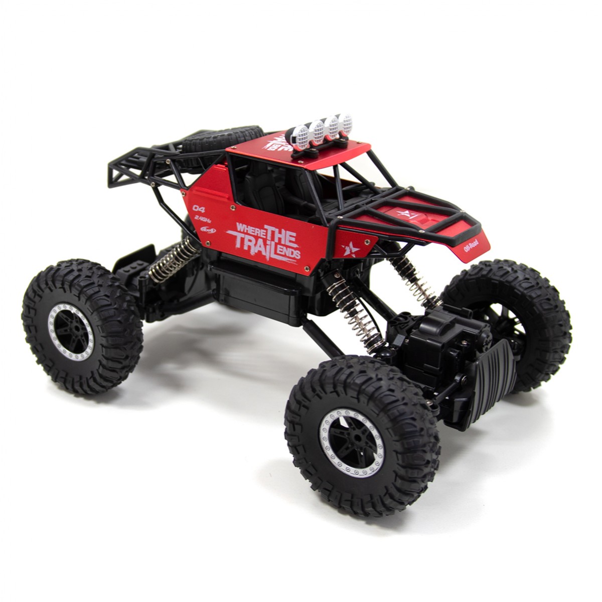 Автомобіль OFF-ROAD Crawler з р/к - Where THE Trail ENDS (червоний, акум. 7.2V, метал. корпус, 1:14) — фото 10