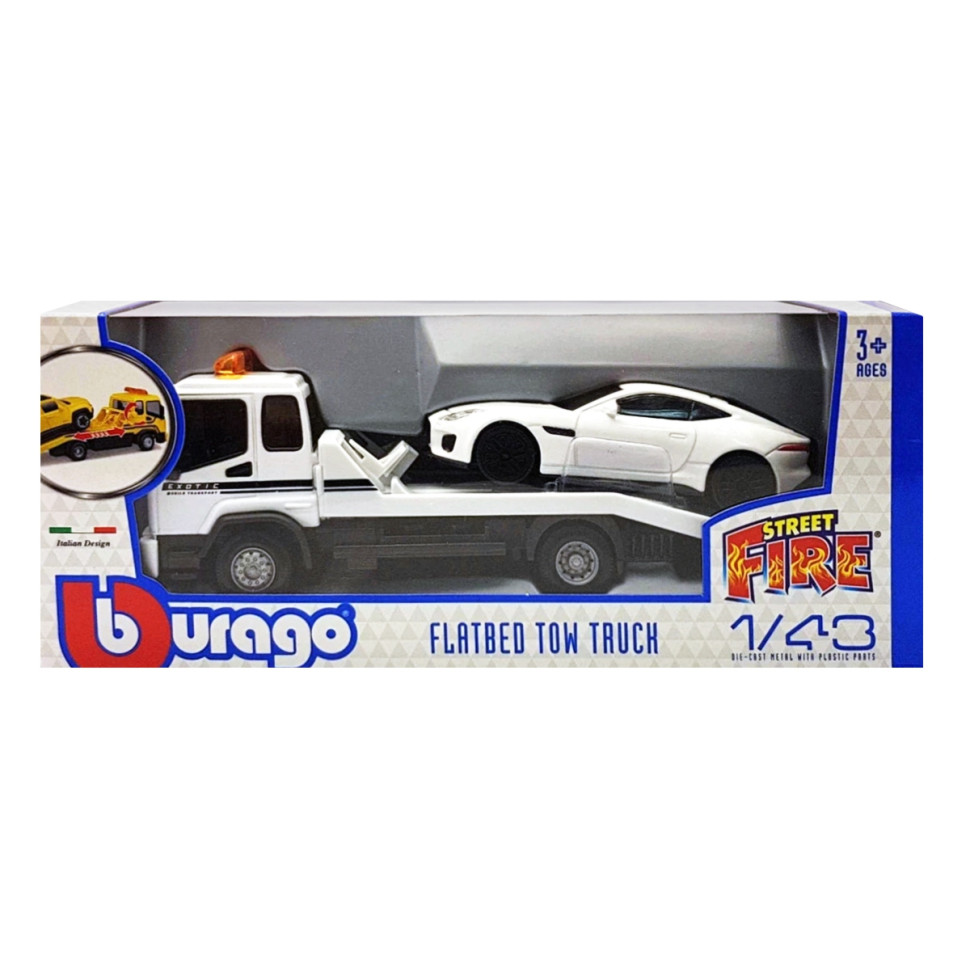 Ігровий набір з автомоделлю "Jaguar F-Type R Dynamic (V6)" Bburago 18-31419, масштаб 1:43 — фото 7