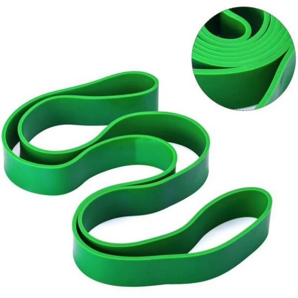 Гумова петля для тренування Pro Loop Bands NE-B-452-23-54G, 23-54 кг, зелена — фото 2