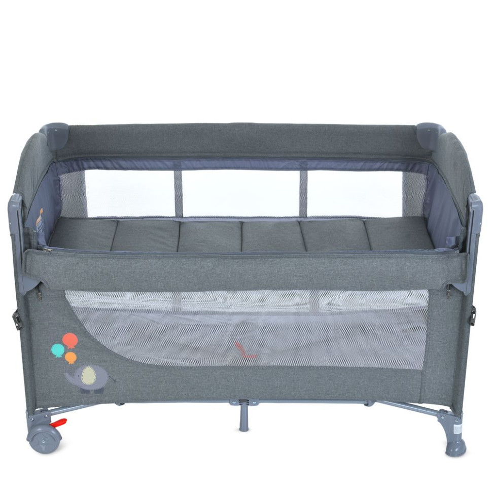 Ліжечко-манеж 2 в 1 UNITY+ ME 1098 Gray, до 13 кг — фото 5