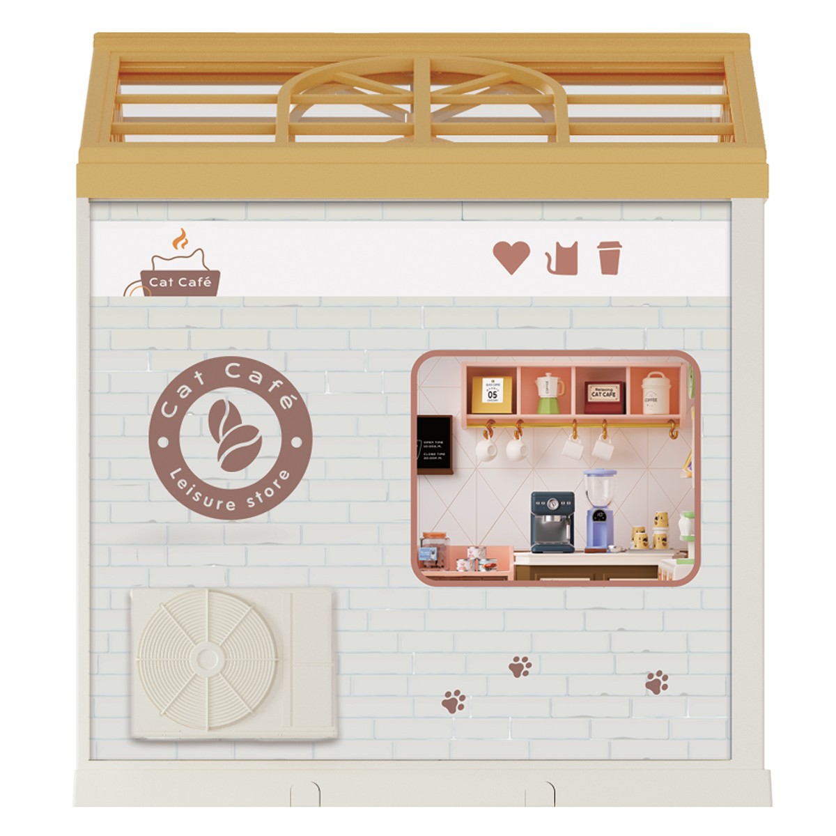 Конструктор-румбокс Mini House серії "Інтер'єр" – Котокафе (світло) — фото 6