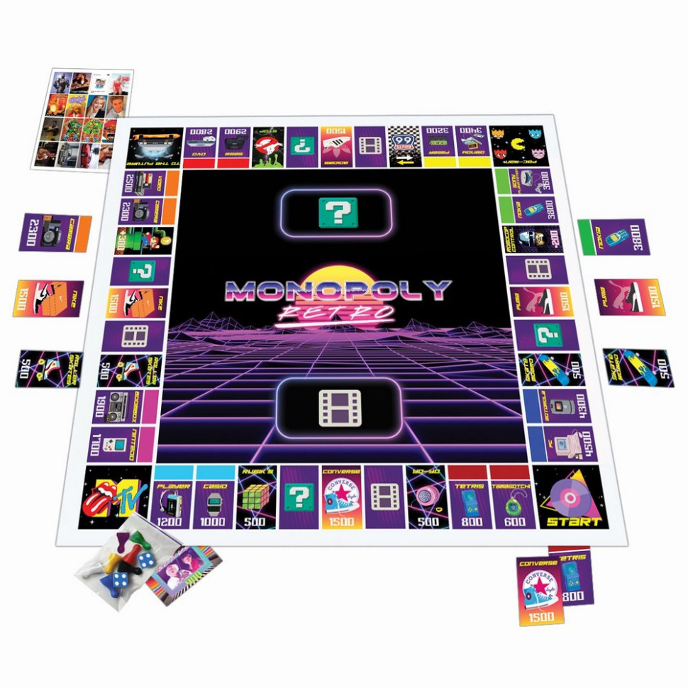 Настольная игра "Монополия RETRO" PLR-0026 — фото 3