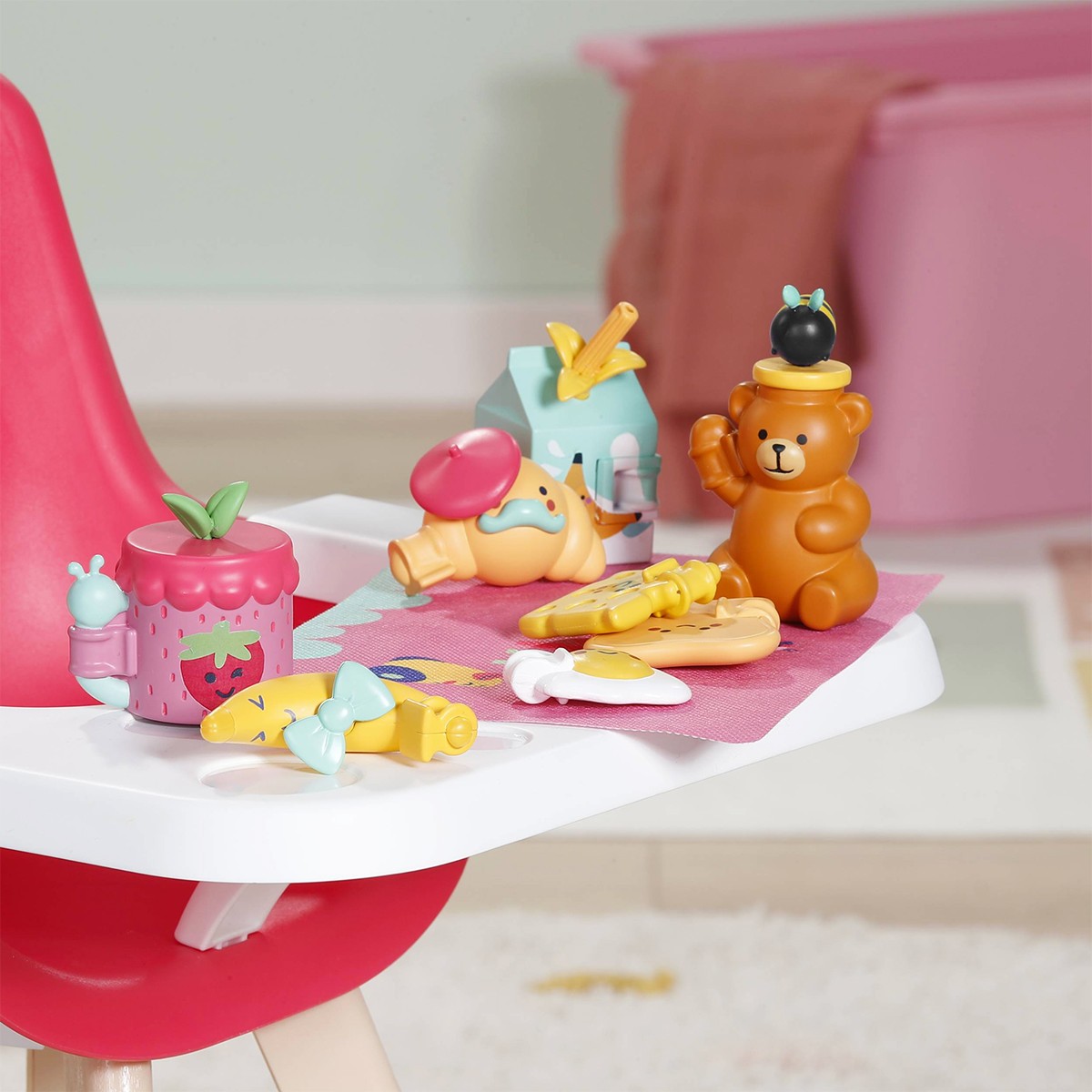 Ігровий набір BABY born серії "Click & Play" – Сніданок Для Ляльки — фото 4