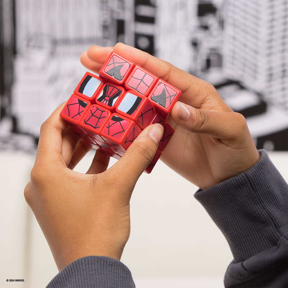 Головоломка Rubik's серії "Cubers" - Кубик Людина-Павук — фото 7