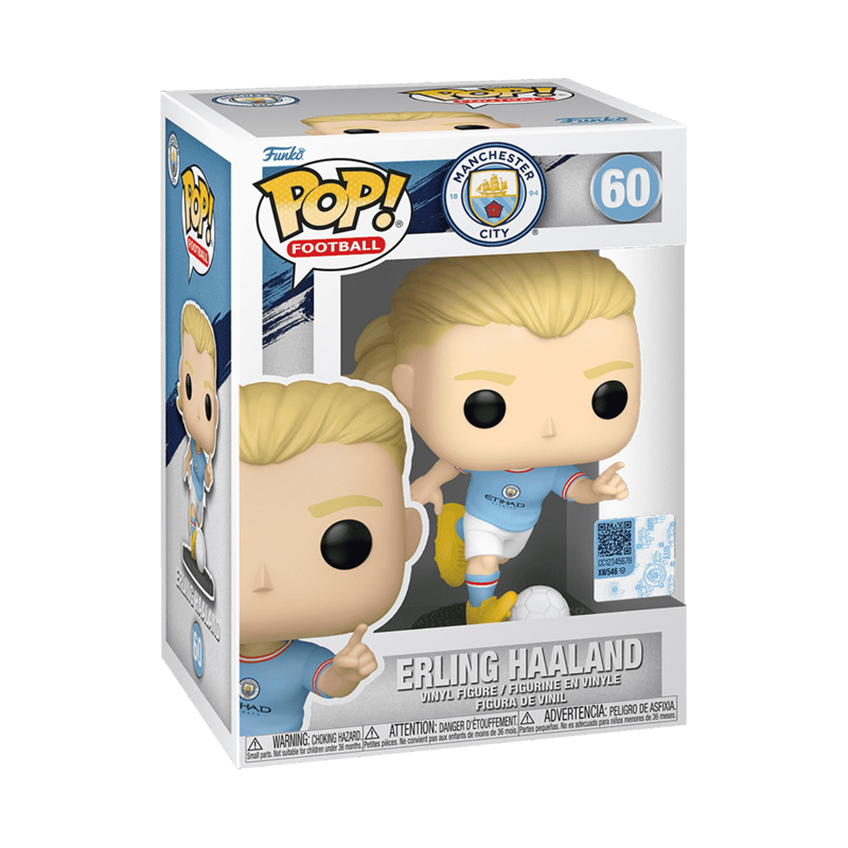 Игровая фигурка Funko POP! cерии "Манчестер Сити" - Эрлинг Холанд — фото 5