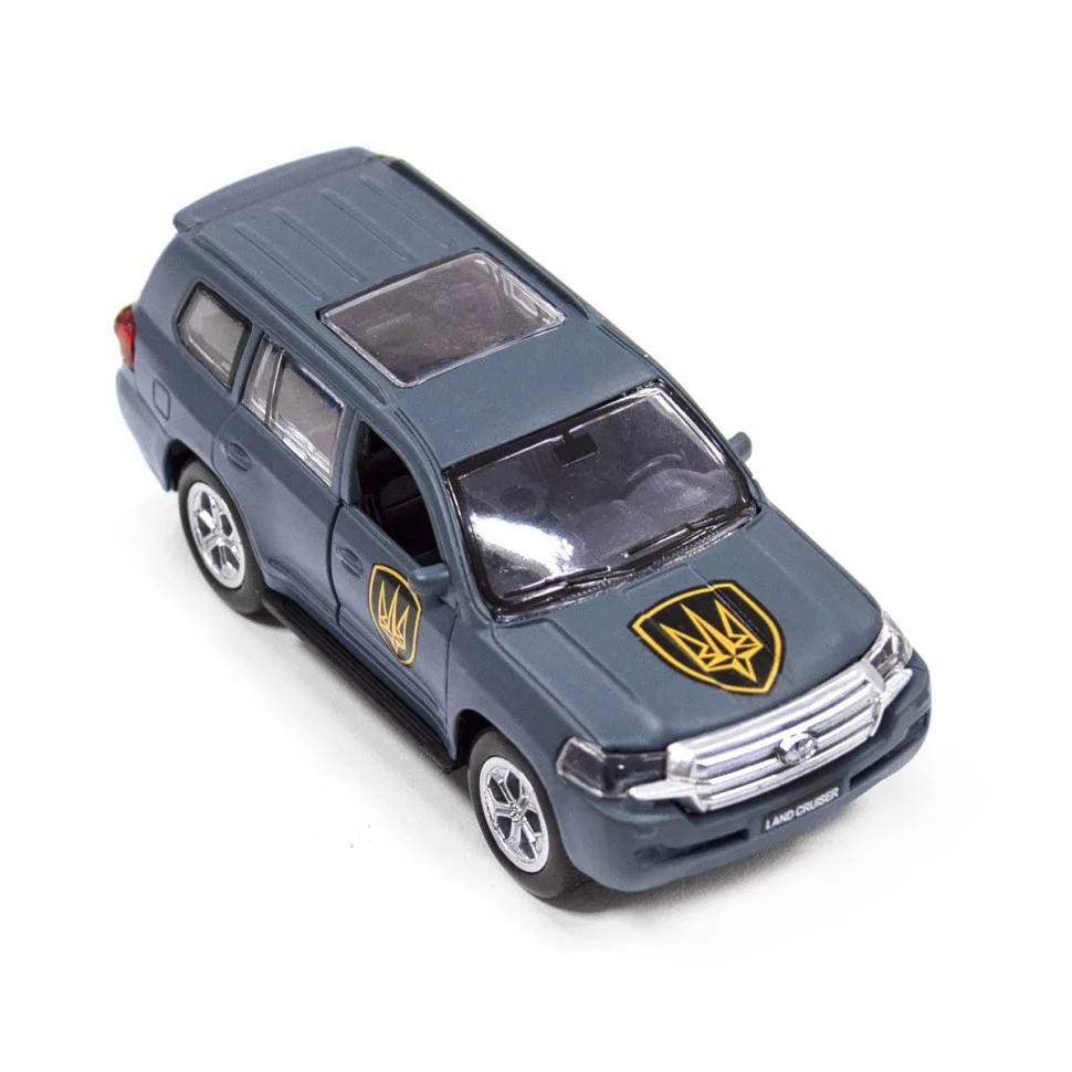 Автомодель серии «Шевроны Героев» Toyota Land Сruiser «Рубеж» TechnoDrive KM6010 — фото 4