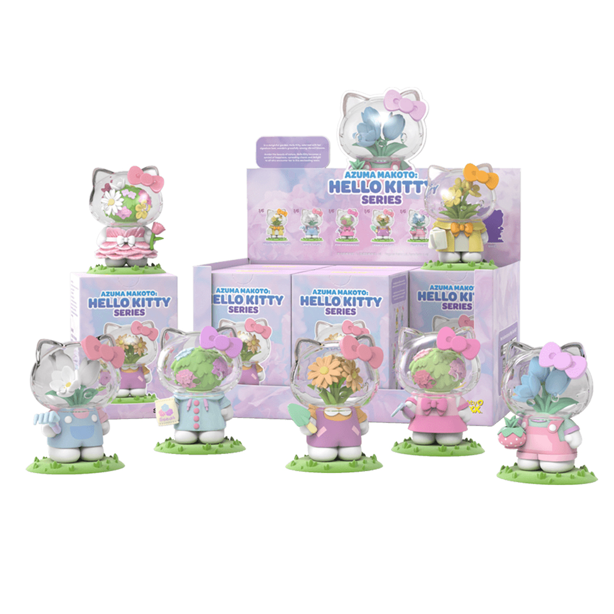 Колекційна фігурка Mighty JAXX серії "Sanrio: Azuma Makoto" - Хелоу Кітті (в ас., у дисп.) — фото 4