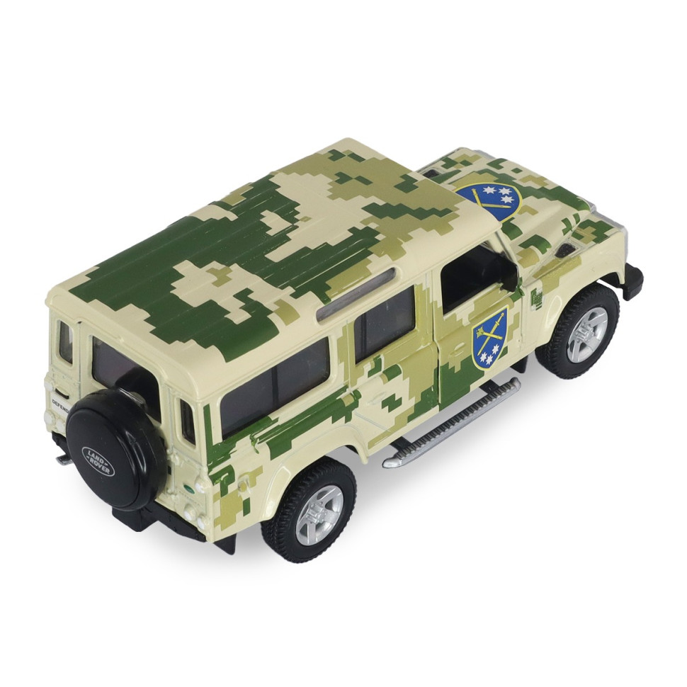 Автомодель серії "Шеврони Героїв" Land Rover Defender "Схід" TechnoDrive 250396UM — фото 3