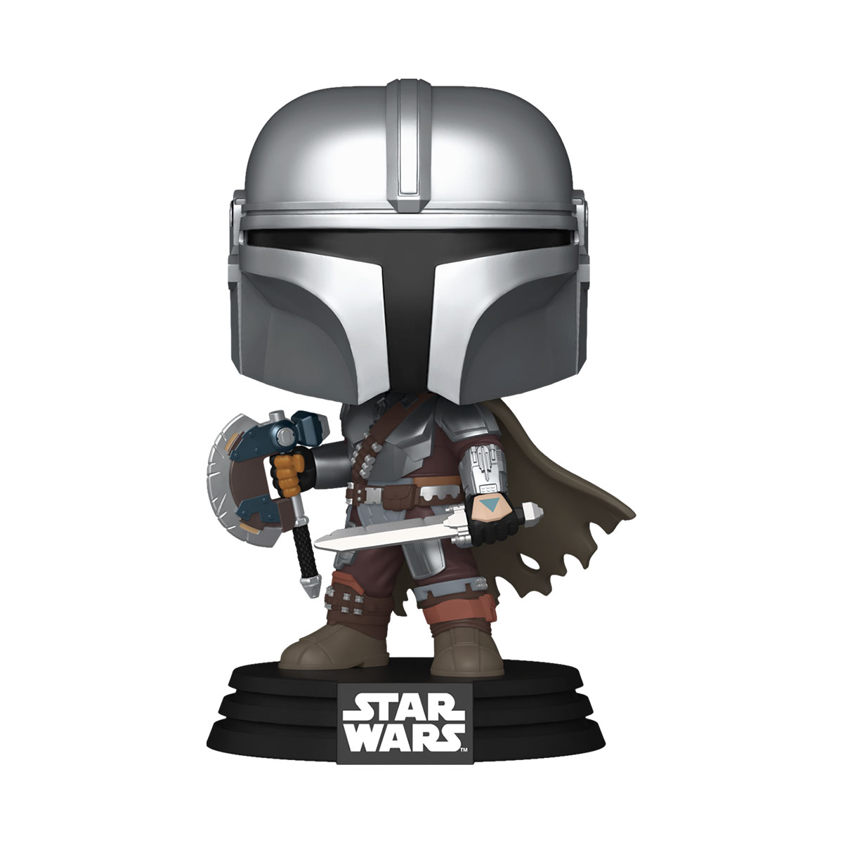 Ігрова фігурка Funko POP! серії "Мандалорець і Ґроґу" - Мандалорець Зі Зброєю — фото 2