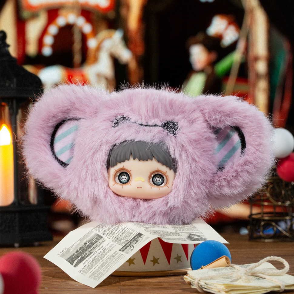 Колекційна м'яка іграшка з кільцем Шалений цирк Pop Top HC029 Hi TOY "серії MayMei" — фото 8