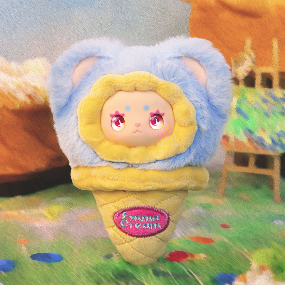 Коллекционная мягкая игрушка с кольцом Мороженко Pop Top MJ-000095 Lucky Emma серии "Scoop Ice Cream" — фото 10