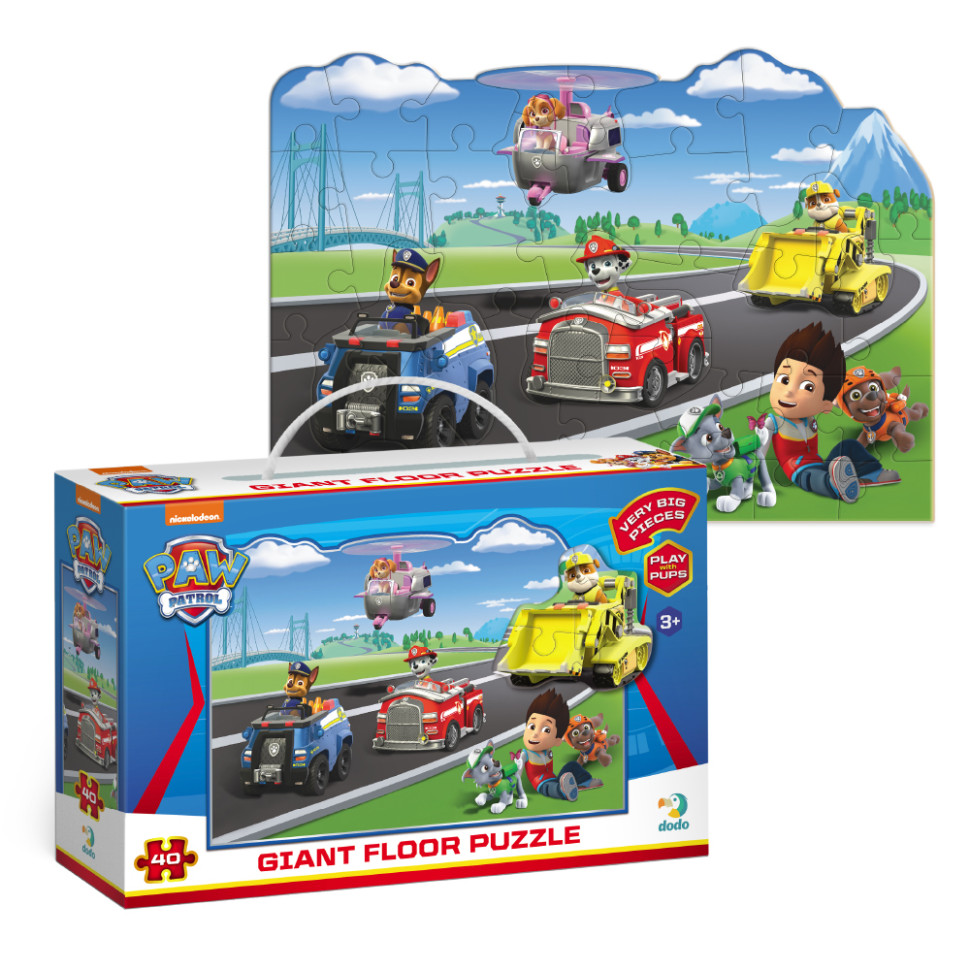 Пазл дитячий на підлозі "Paw Patrol" 200467, 40 елементів — фото 2