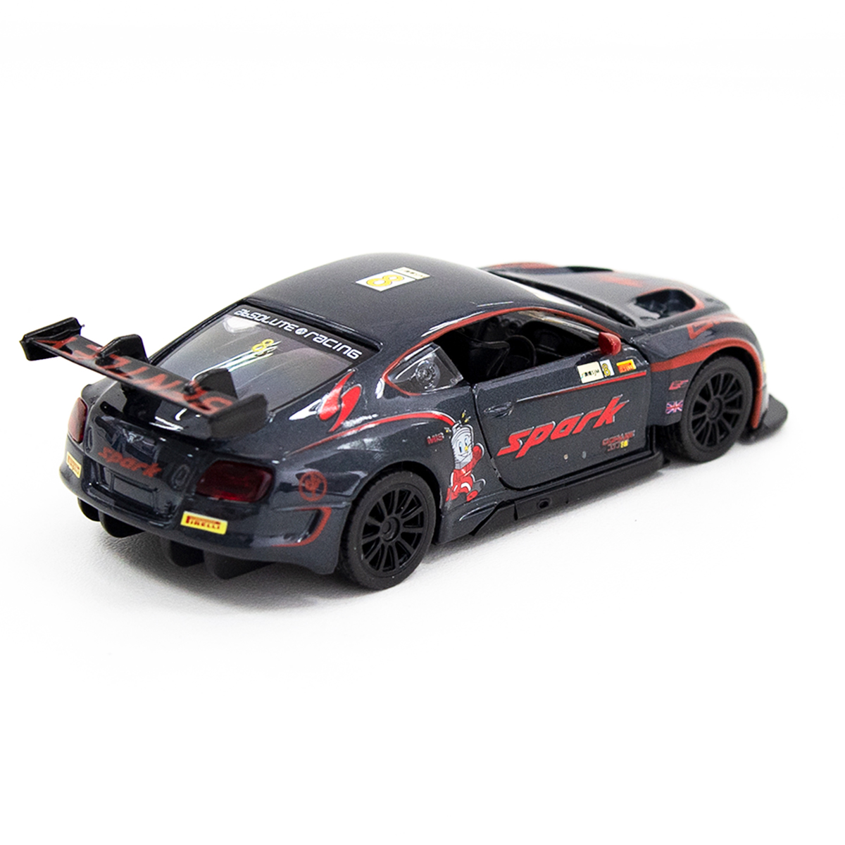 Автомодель - Bentley Continental GT3 (чорний) — фото 8