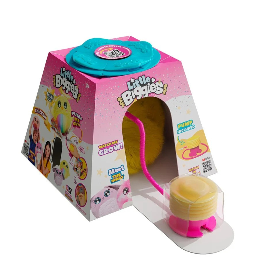 Игровой набор серии «Little Foodies» W2 - Клубника Biggies BIG002-ST надувная игрушка, насос 22см — фото 5