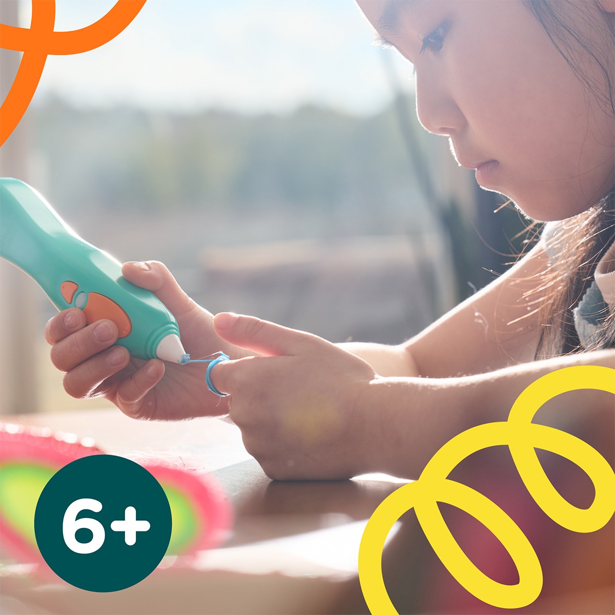 3D-ручка 3Doodler Start Plus для дитячої творчості - Креатив Плюс (72 стрижні) — фото 4
