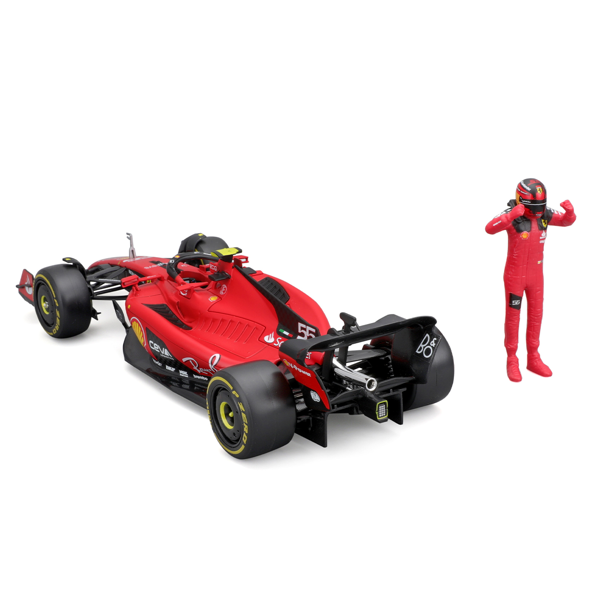 Автомодель з фігуркою - Ferrari SF-23 (1:24) — фото 10