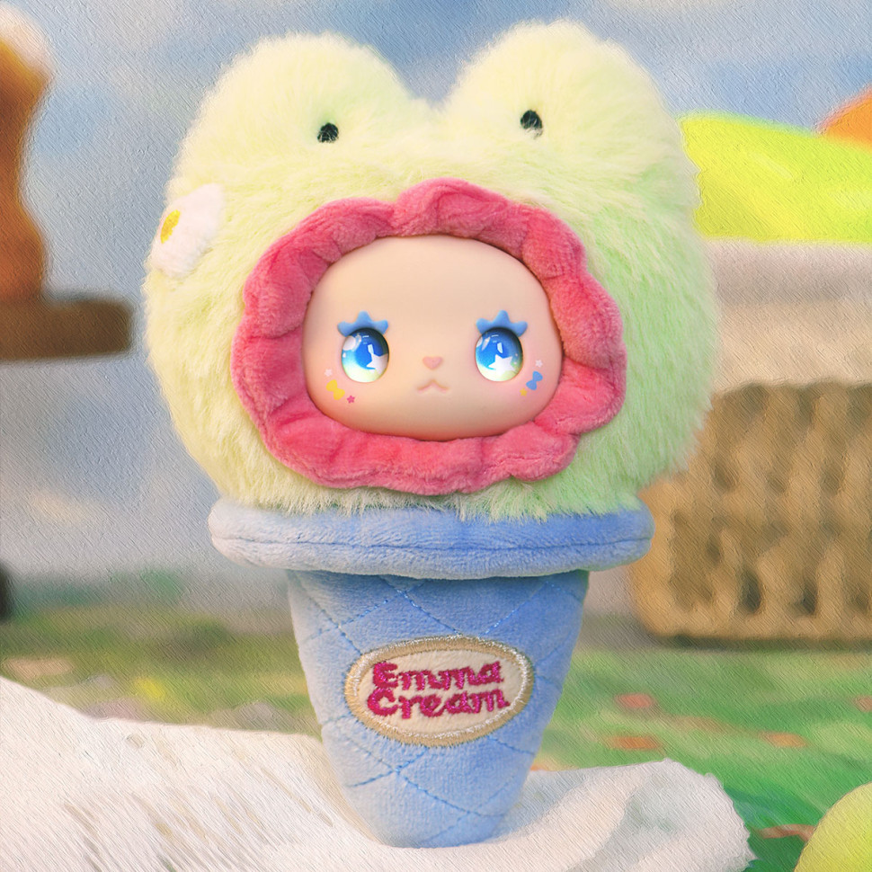 Коллекционная мягкая игрушка с кольцом Мороженко Pop Top MJ-000095 Lucky Emma серии "Scoop Ice Cream" — фото 5
