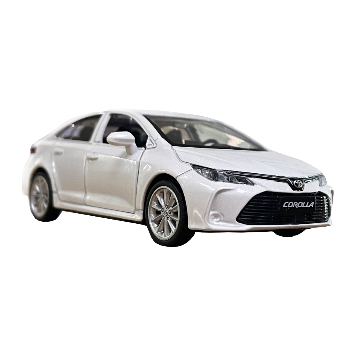 Автомодель – Toyota Corolla Hybrid (белый) — фото 5