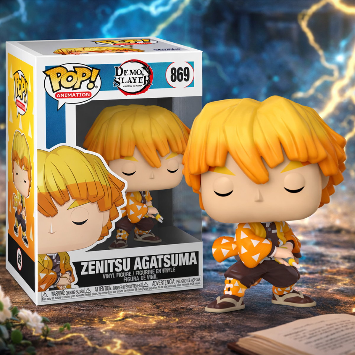 Игровая фигурка Funko POP! серии "Убийца демонов" - Зеницу Агацума — фото 3