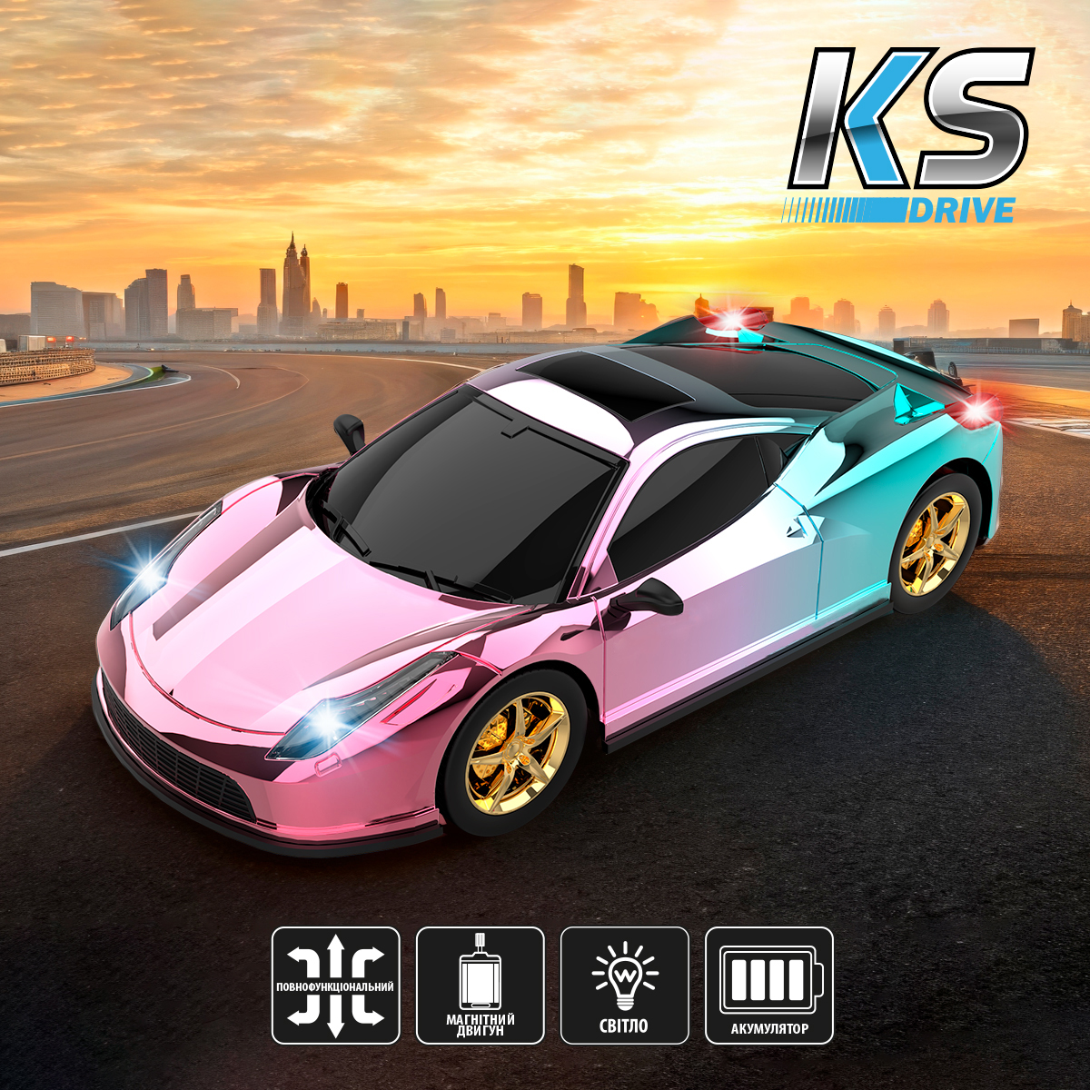 Автомобіль KS Drive на р/к – Chameleon (1:12, 2.4 ГГц, акум. 3,7 V) — фото 14