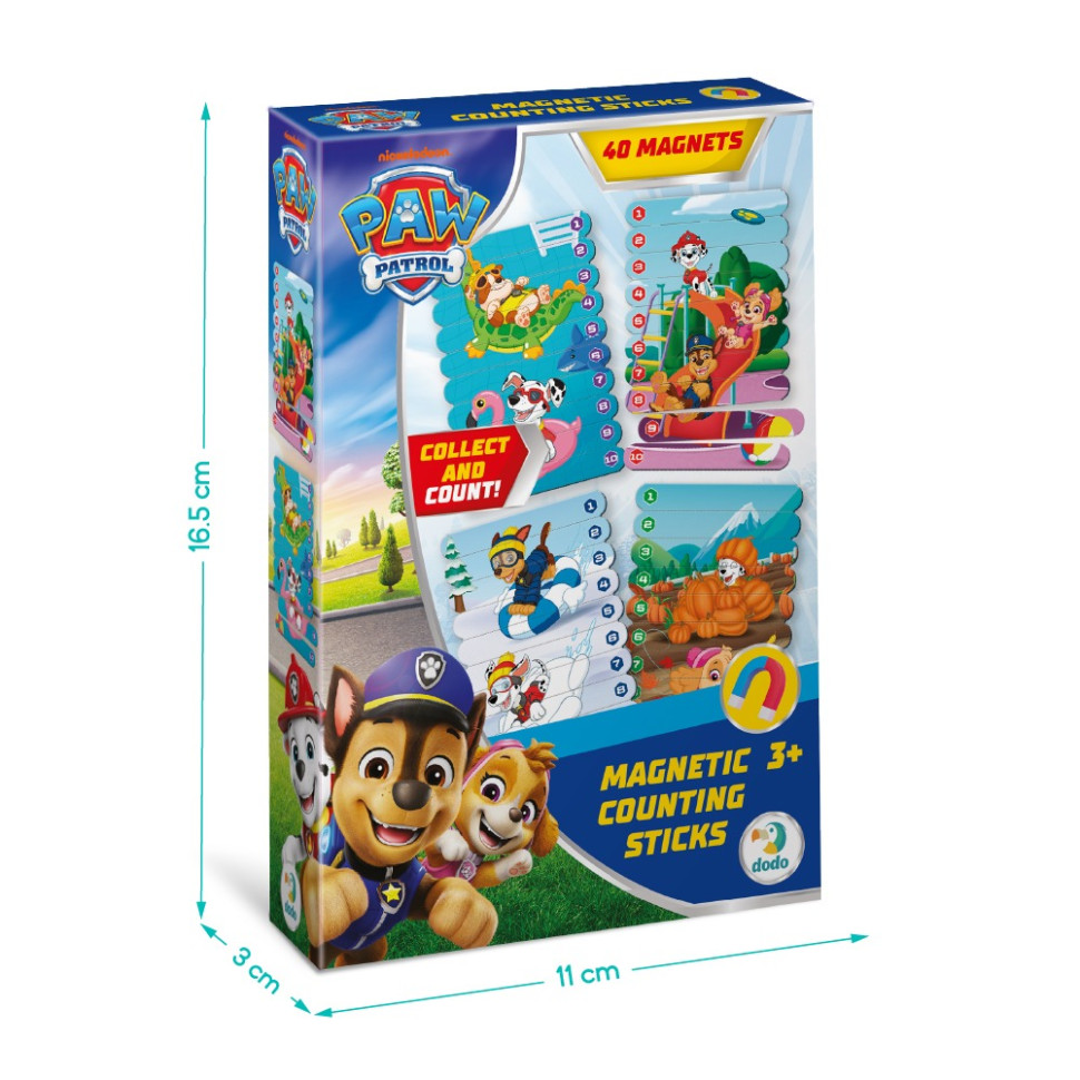 Магнітні палички для рахування "Paw Patrol: Сезони" 200655, 40 магнітних елементів — фото 9