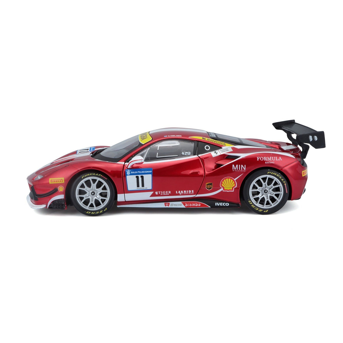 Автомодель - Ferrari 488 Challenge (1:24) — фото 5
