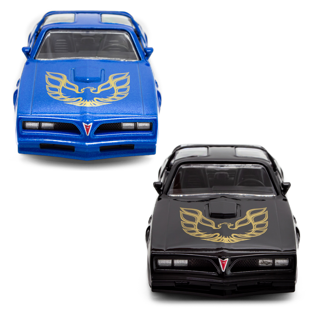 Автомодель - Pontiac Firebird 1978 (чорний, синій) — фото 14