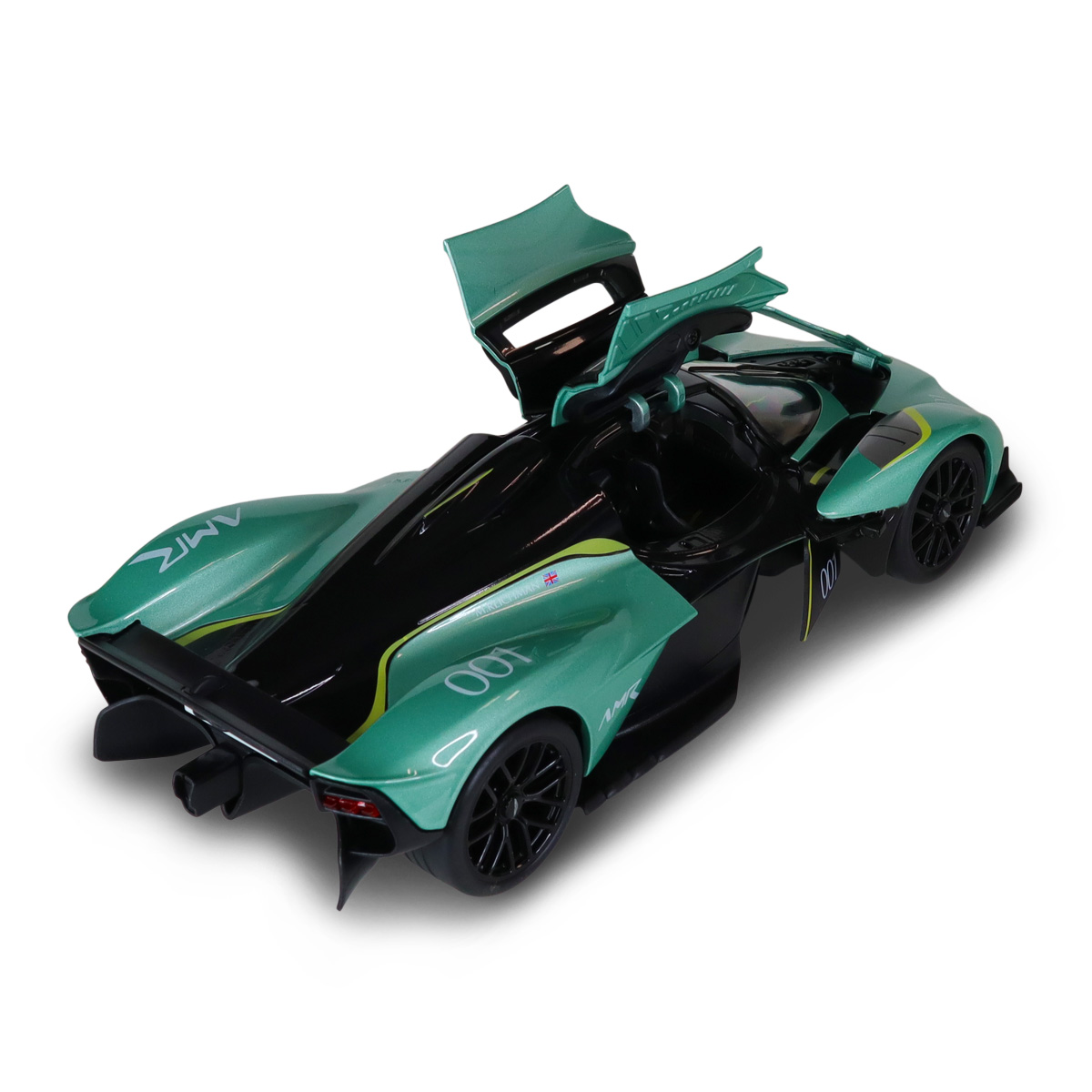 Автомодель - Aston Martin Valkyrie (зелений, 1:18) — фото 2