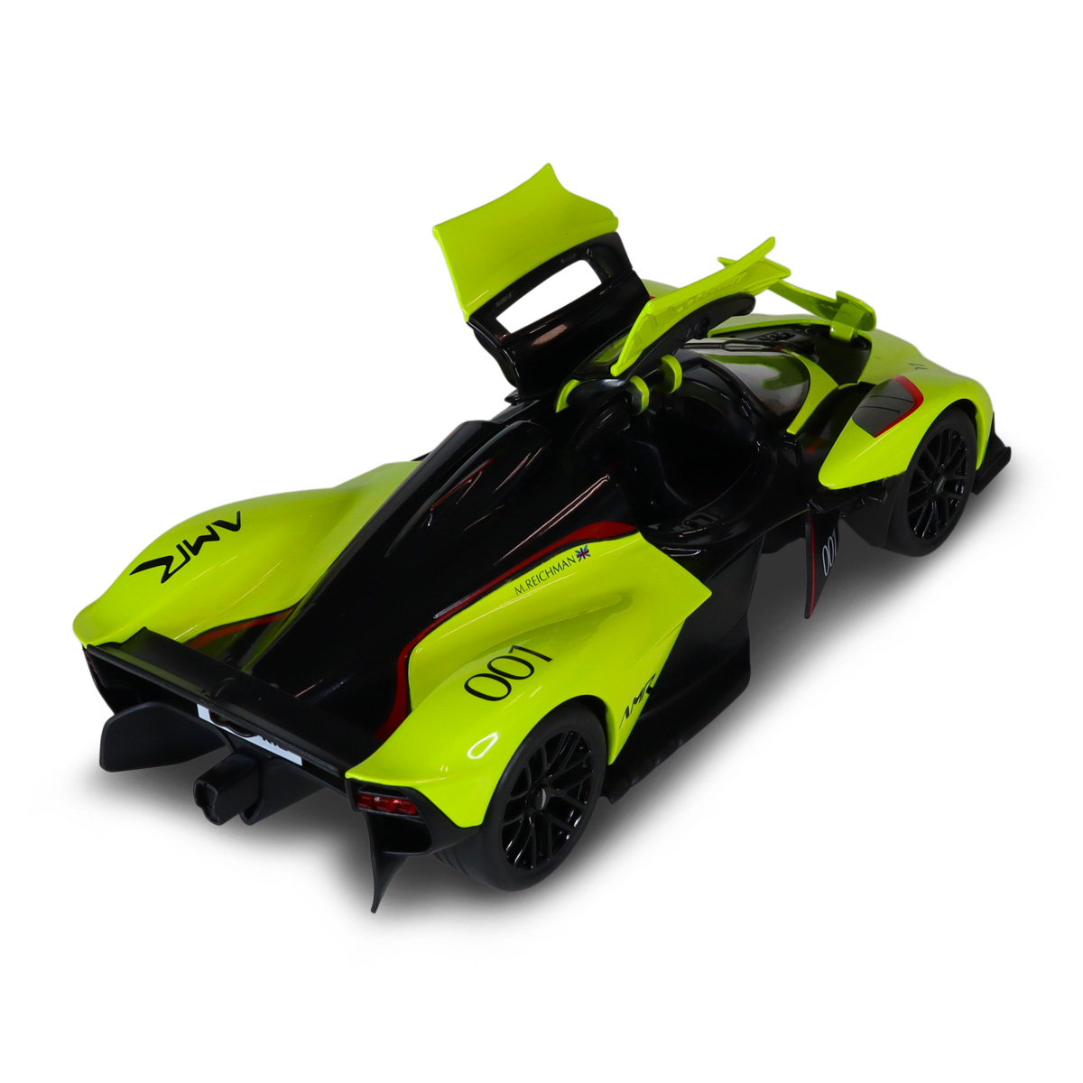 Автомодель - Aston Martin Valkyrie (жовтий, 1:18) — фото 2