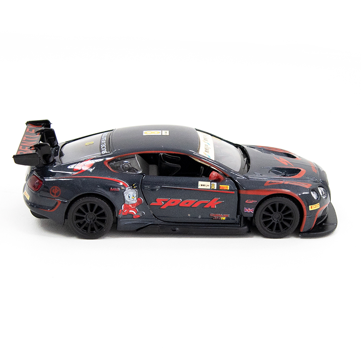 Автомодель - Bentley Continental GT3 (чорний) — фото 9
