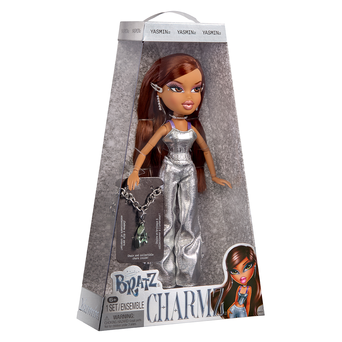 Ігровий набір з лялькою Bratz серії "Charmz" – Ясмін (з акс.) — фото 2