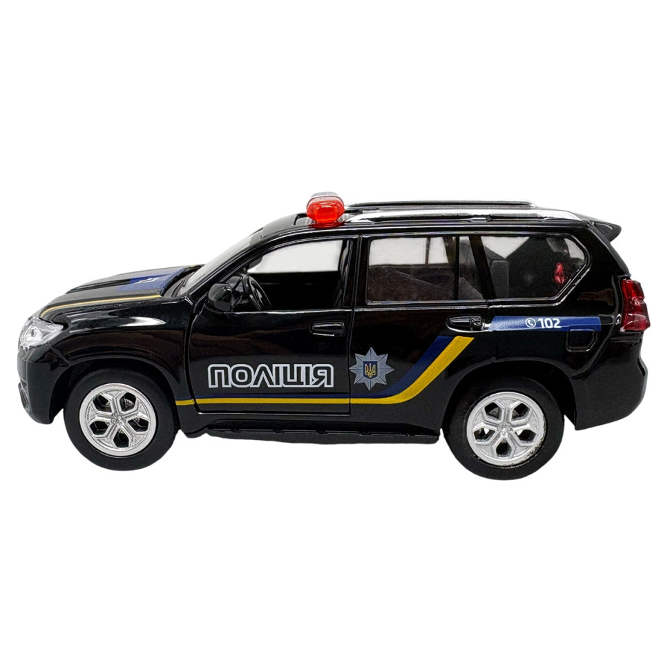 Детская автомобильная модель Toyota Prado "Полиция" TechnoDrive KM260416P, масштаб 1:40 — фото 2